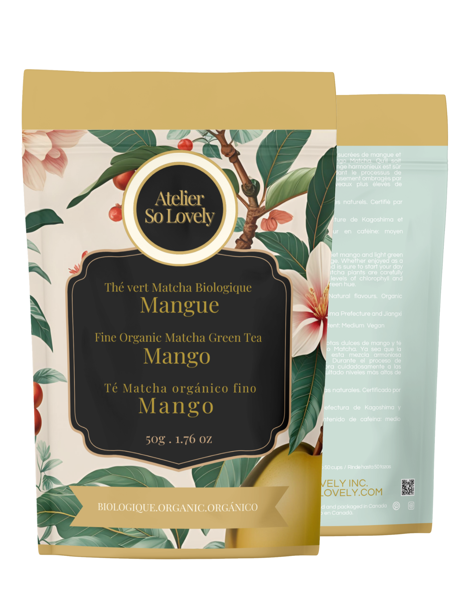 Golden Mango Matcha