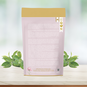 Peaceful Sleep Herbal Tea – Caffeine-Free Blend with Valerian, Chamomile, Peppermint and Lemongrass-Atelier-So-Lovely