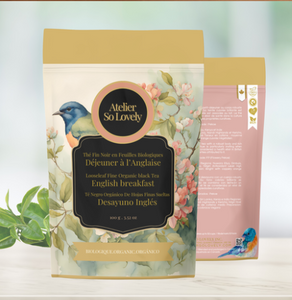 Strong English Breakfast Black Tea Blend – Atelier So Lovely Artisan Morning Tea