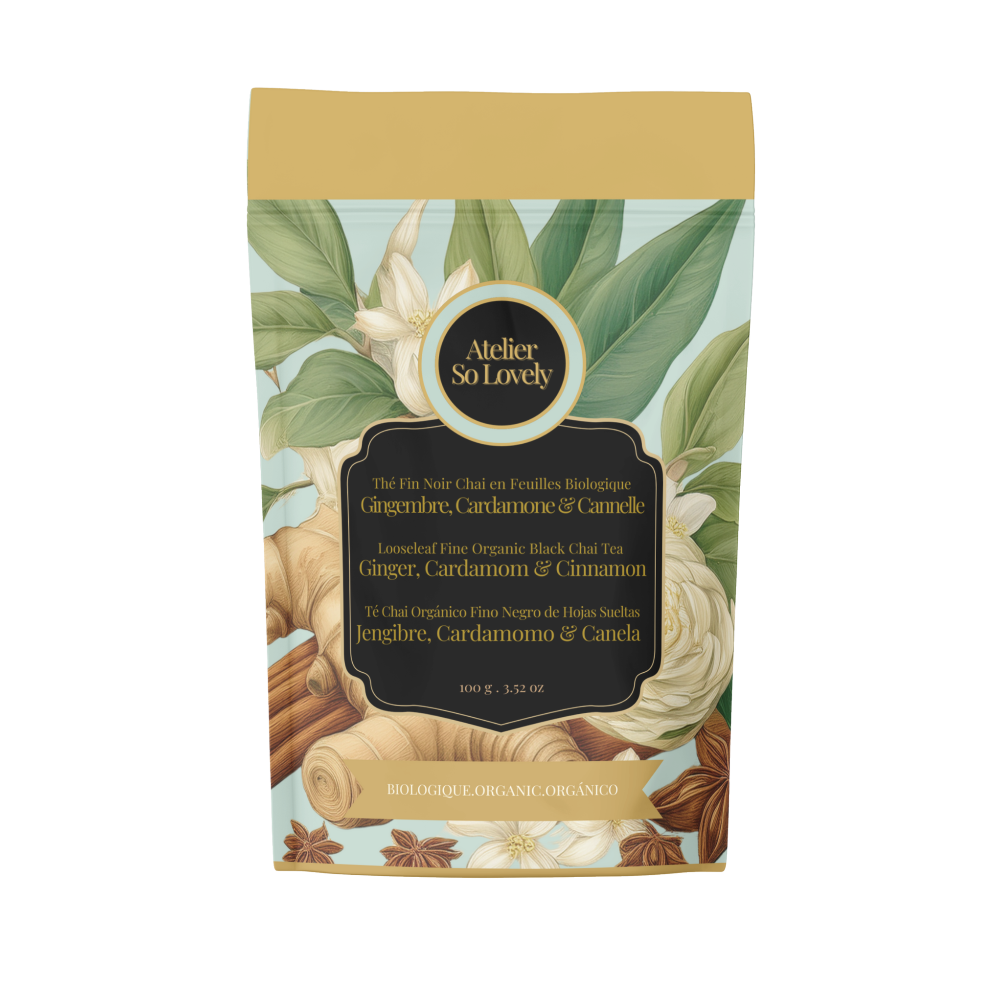 Ginger, Cardamom & Cinnamon Chai