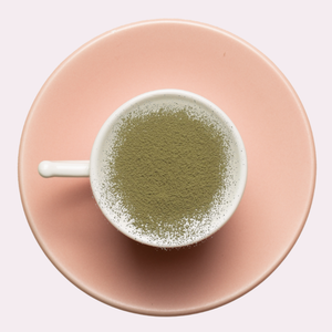 peppermint matcha  product view green microground,Atelier So Lovely