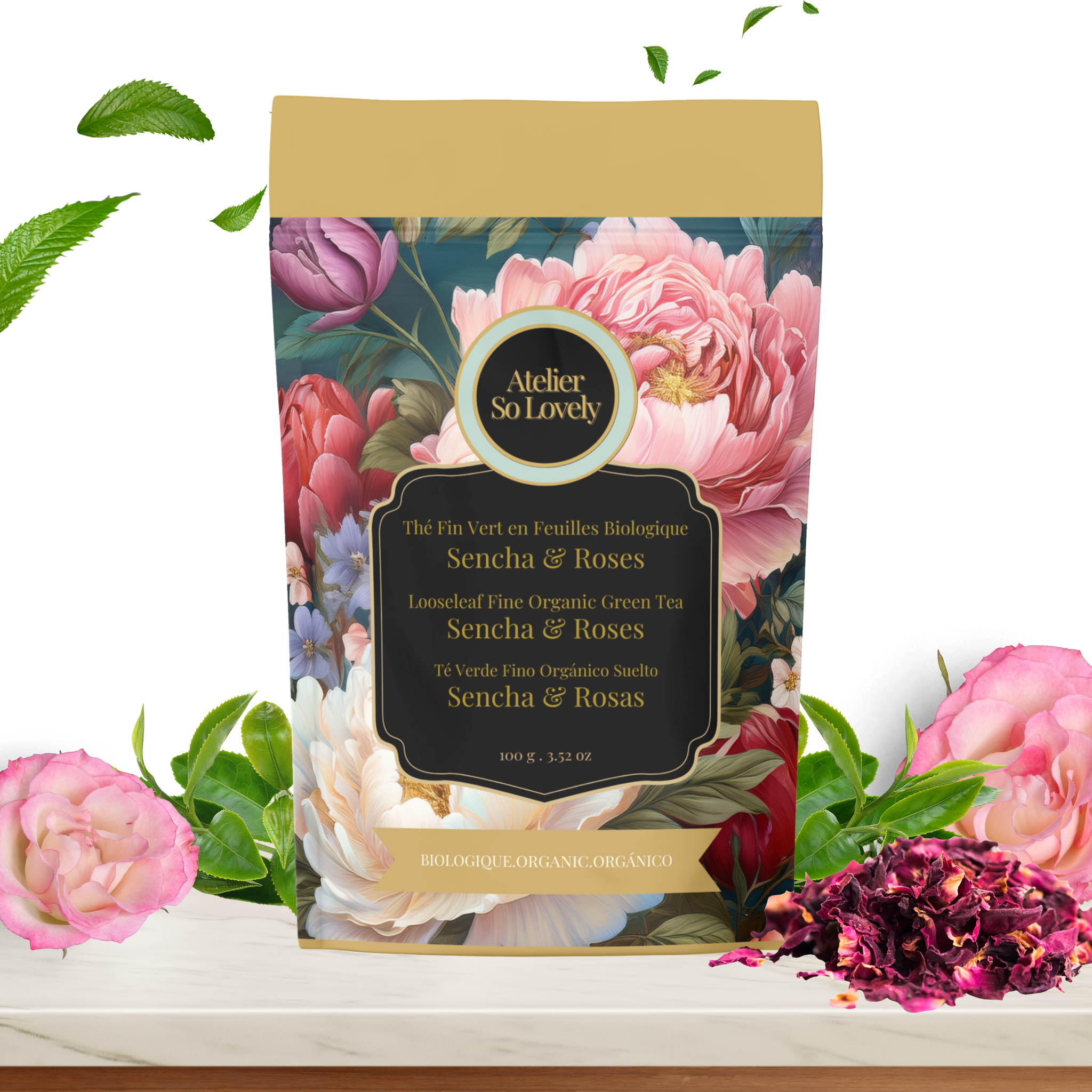 Sencha & Roses